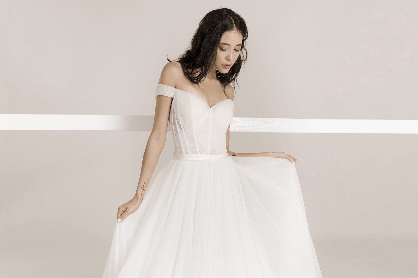 Frida Claire 7020 Friderika – Schlichtes Brautkleid mit raffinierter Eleganz