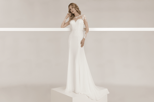 Frida Claire 7039 Luna – Anmutiges Brautkleid mit Spitze und eleganter A-Linie