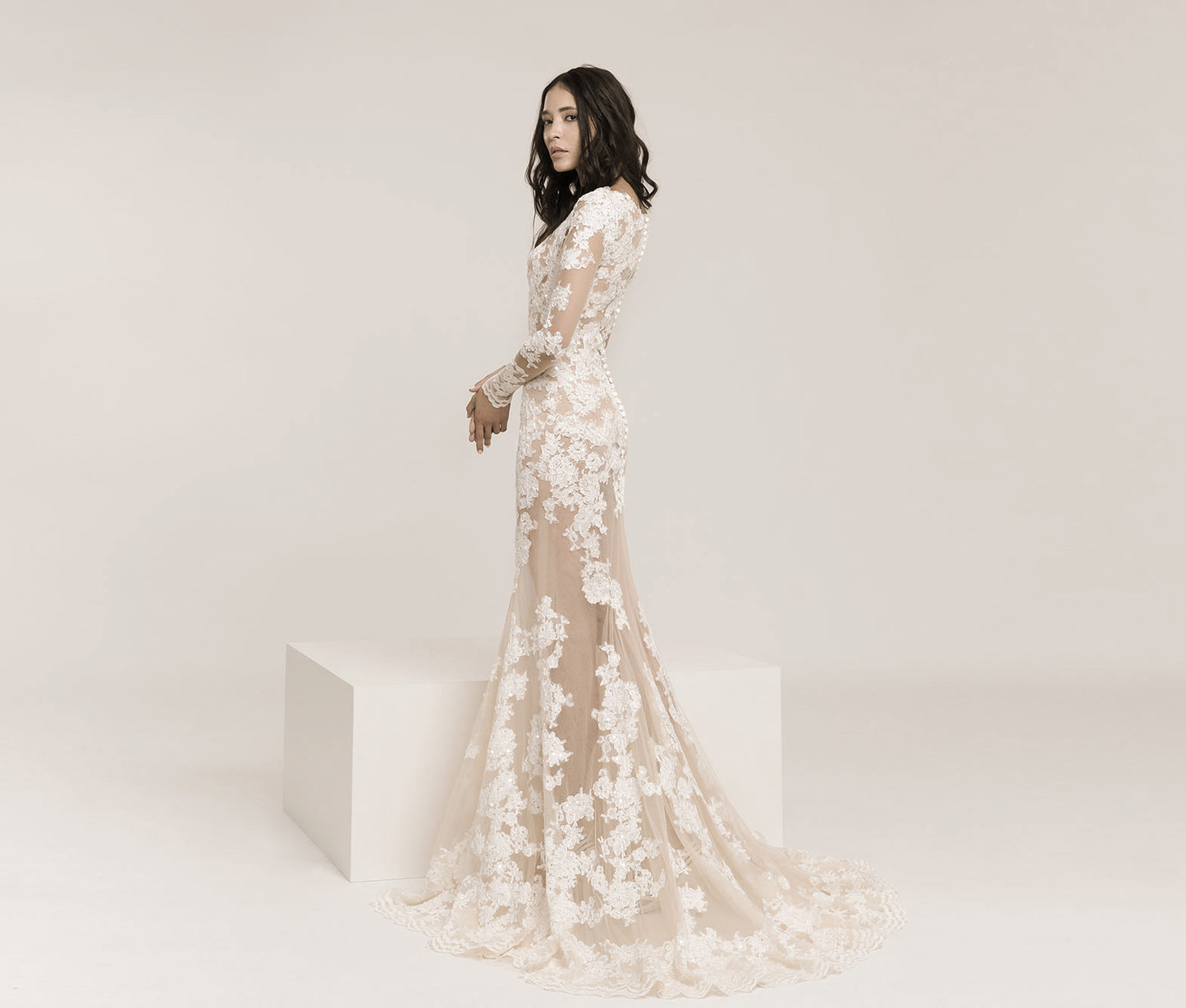 Frida Claire 7047 Amelie – Elegantes Brautkleid mit Spitze und Meerjungfrau-Silhouette