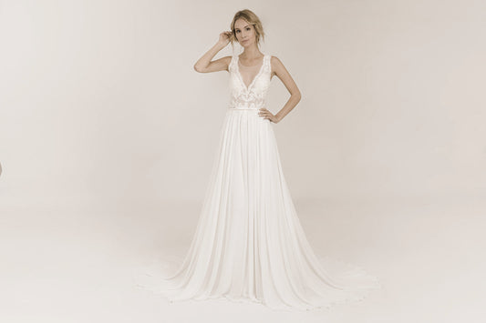 Frida Claire 7035 Josephine – Zeitloses Brautkleid mit femininer Spitze