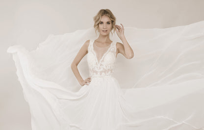 Frida Claire 7035 Josephine – Zeitloses Brautkleid mit femininer Spitze