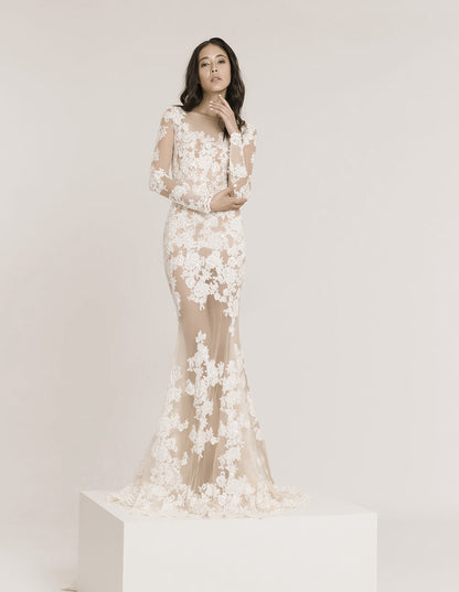 Frida Claire 7047 Amelie – Elegantes Brautkleid mit Spitze und Meerjungfrau-Silhouette